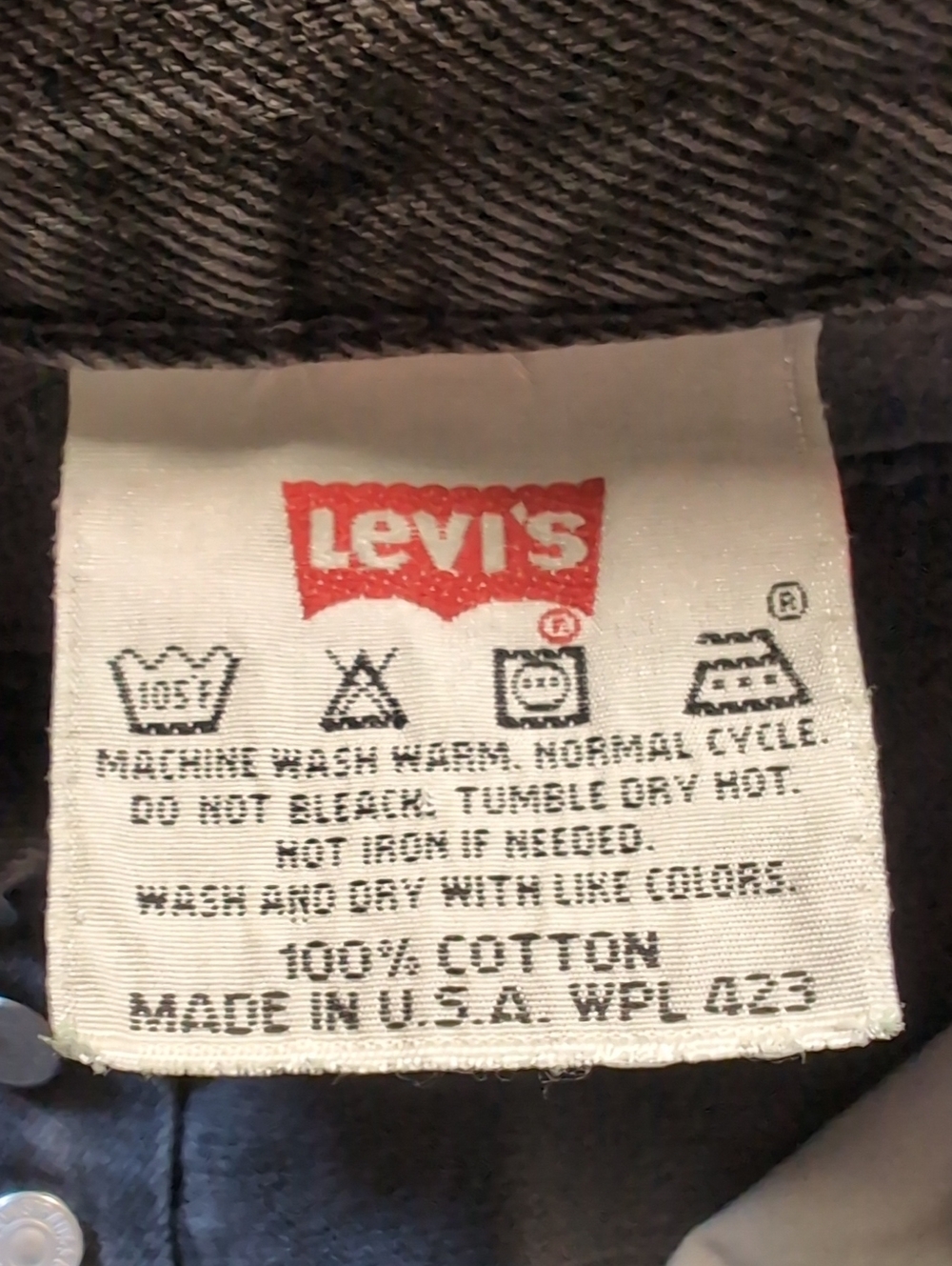 Vintage 90s Levi's 17501 High Rise Mom Jeans Made in USA - Sz 9 M